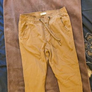 Tan Joggers